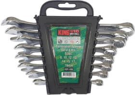 Набір ключів ріжково-накидних King KSP-1-008 8-19 мм 8 шт