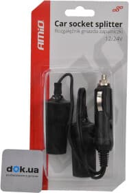 Разветвитель прикуривателя Amio 03801