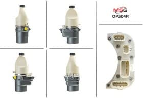 Насос гідропідсилювача керма