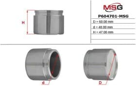 Поршень тормозного суппорта MSG P604701MSG
