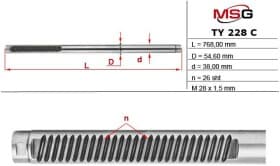 Ремкомплект рулевой рейки