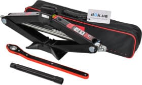 Домкрат Heyner UltraLift L PRO ромбоподібний гвинтовий 2 т 347210