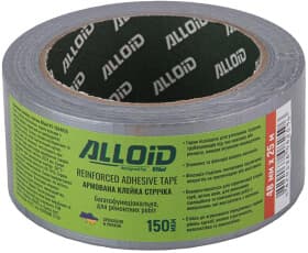 Армований скотч Alloid RT-1504825 на тканевой основе 48 мм x 25 м