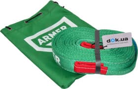 Трос буксирувальний Armer ARM-155 стрічка 15 т 6 м