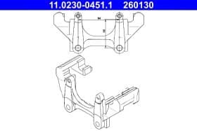 Кронштейн ATE 11023004511