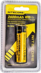 Акумуляторна батарейка Nitecore NL186 6-1020 2600 mAh 1 шт