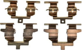 Комплектующие дисковых тормозных колодок Комплектующие дисковых тормозных колодок