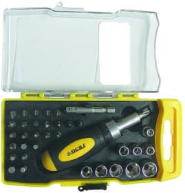 Викрутка реверсивна з набором бит Sigma 4002511