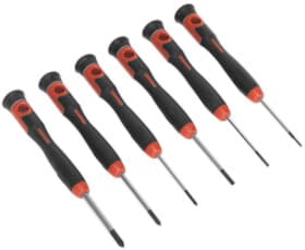 Набор отверток прецизионных Sealey AK97302 6 шт.