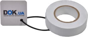 Изолента Forsage f130w белая ПВХ 19x20