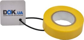 Изолента Forsage f130y желтая ПВХ 19x20
