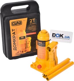 Домкрат Сила бутылочный гидравлический 2 т 271022