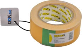 Двухсторонний скотч UNIFIX TK-5025 на тканевой основе 50 мм Х 25 м