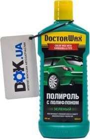 Цветной полироль для кузова DoctorWax С Полифлоном зеленый