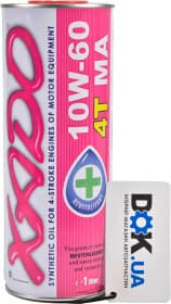 Моторна олива 4Т Xado Atomic 10W-60 синтетична