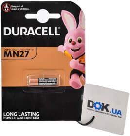 Батарейка Duracell 5260619 A27 12 V 1 шт