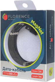 Кабель Florence MagNet FL-2202-KT USB - type-C 1 м