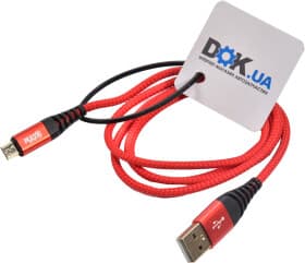 Кабель Pulso CC-4201MRD USB - Micro USB 1 м