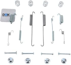 Монтажный комплект барабанных тормозных колодок Монтажный комплект барабанных тормозных колодок