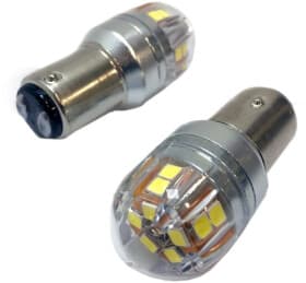 Автолампа Zollex Canbus (15 SMD) BAY15d біла 16058
