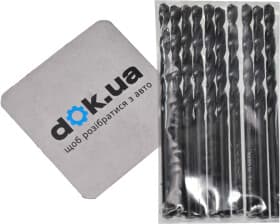 Набор сверл Yato спиральных по металлу YT-4437 3.5 мм 10 шт.