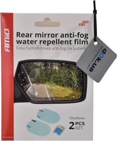 Пленка-антидождь на зеркала Amio 02378 135 х 95 мм