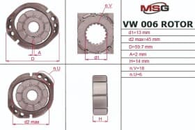 Сальник вала насоса ГУР