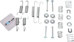 Монтажный комплект барабанных тормозных колодок