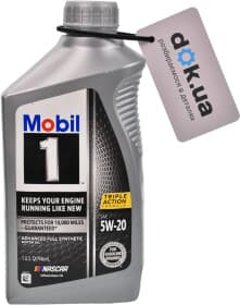 Моторна олива Mobil 1 Advanced Full Synthetic 5W-20 синтетична