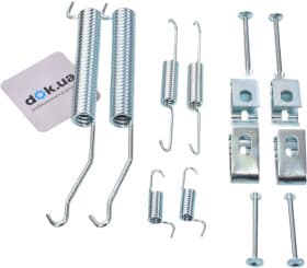 Монтажний комплект барабанних гальмівних колодок Монтажний комплект барабанних гальмівних колодок