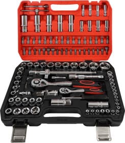 Набор торцевых головок и комплектующих Maxion MXTL-PC108 1/2", 1/4" (108 пр.)