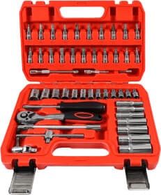 Набор торцевых головок и комплектующих Maxion MXTL-PC53 1/4" (53 пр.)