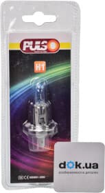 Автолампа Pulso Super White H1 P14,5s 55 W прозоро-блакитна LP-10551