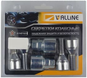 Комплект болтов-секреток с ключом WALLINE 674110w2