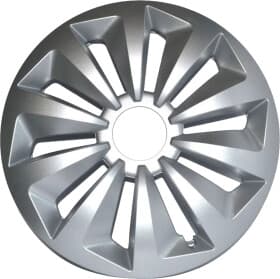 Комплект ковпаків на колеса Fox колір сріблястий з хромованим оздобленням