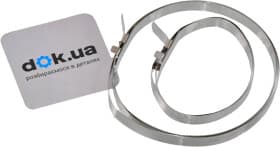 Хомут Asam 30756 с зажимным замком 90 мм 2 шт