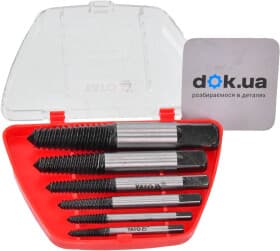 Набор экстракторов Yato YT-0590 6 шт.