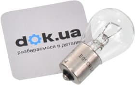 Автолампа Bosch Pure Light P21W BA15s 21 W прозора 1987302201