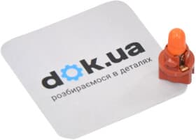 Автолампа Mitsubishi T5 в пластиковом патроне 1,12 W красная mn134601