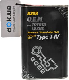 Трансмісійна олива Mannol O.E.M. ATF Type T-IV (Metal) синтетична