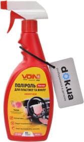 Поліроль для салону Voin Cockpit Milk Матова персик 500 мл