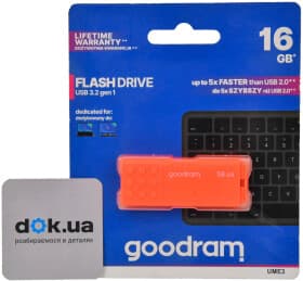 Флешка Goodram UME3 Orange 16 ГБ
