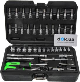 Набір торцевих головок та компонентів Winso 904046 1/4" (46 пр.)