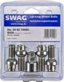 Комплект болтів-секреток із ключем SWAG 30927056