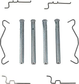 Комплектующие дисковых тормозных колодок Комплектующие дисковых тормозных колодок