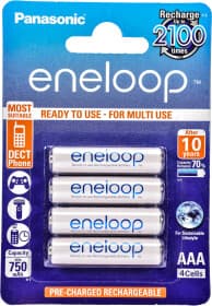 Аккумуляторная батарейка Panasonic Eneloop BK-4MCCE/4BE 750 mAh 4 шт Аккумуляторная батарейка Panasonic Eneloop BK-4MCCE/4BE 750 mAh 4 шт