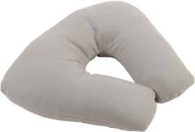 Подушка-подголовник Kerdis серый без логотипа 4820198830427