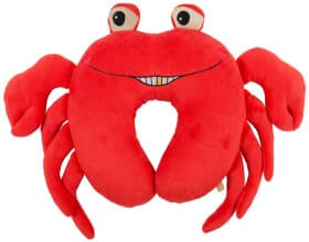 Подушка-іграшка Kerdis "Краб" червона без логотипа 4820198830489