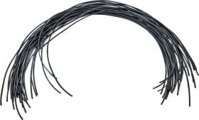 Термоусадка Apro ZRG-3B 3.0/1.5 мм колір чорний 1 м 30 шт