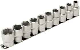 Набор торцевых головок MasterTool 78-1211 1/2" (10 пр.)